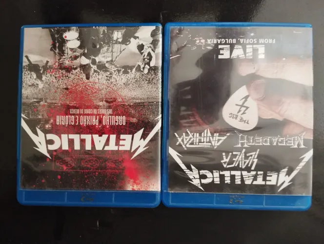 Metallica Blu Ray 