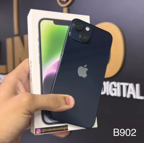LOJA FÍSICA. IPHONE 14 128GB PRETO  AINDA NA GARANTIA APLLE | ESTADO DE NOVO 100% 