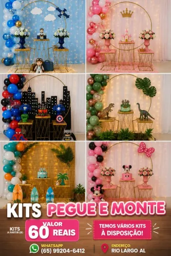 Kit pegue e monte