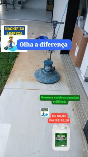 Pós obra limpa piso 