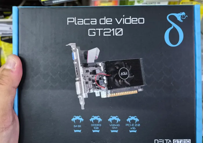 PLACA DE VIDEO P/COMPUTADOR REF: DELTA-GT210