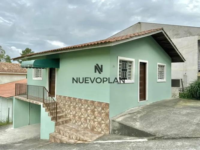Casa para Locação em Curitiba, Atuba, 2 dormitórios, 2 banheiros, 1 vaga