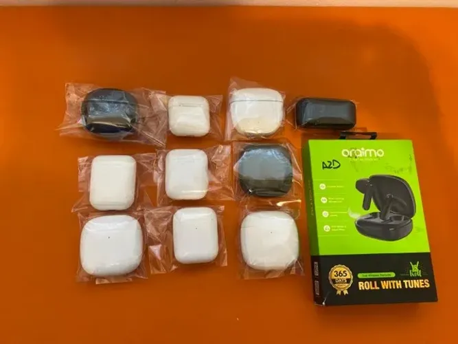 lote de 10 fones sem fio ! novos !