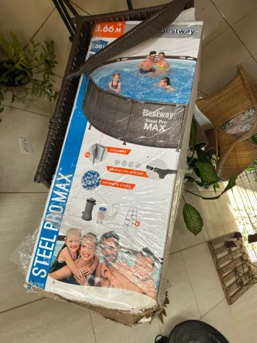 Piscina maravilhosa para toda família