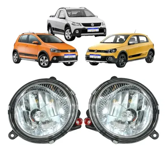 Par Farol Milha Saveiro Gol Crossfox 2010 2011 2012 A 2016