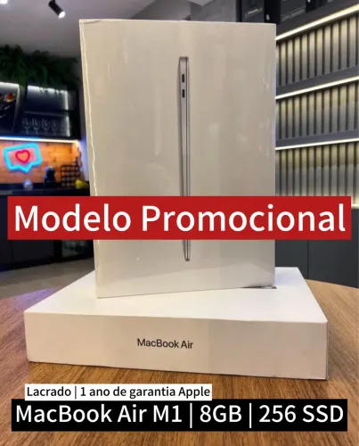MacBook Air M1 lacrado na promoção