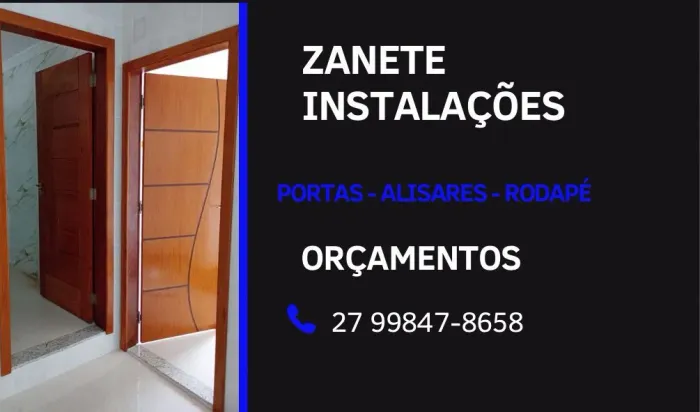 Verniz profissional, instalação de portas 