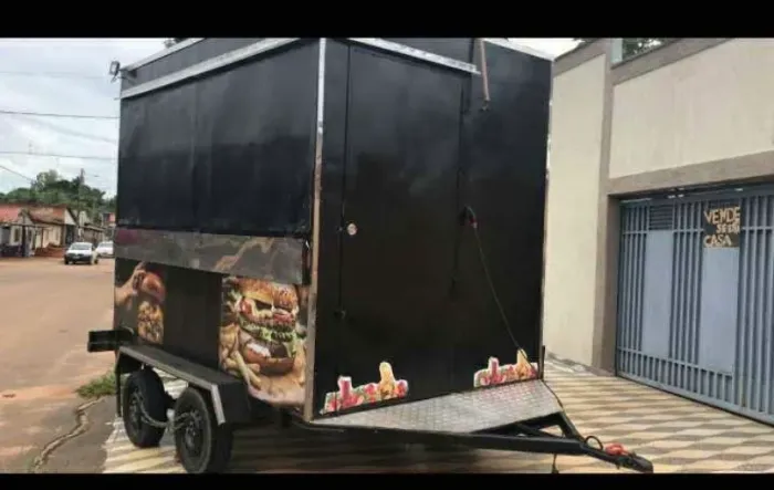 Trailer food truck
