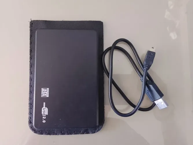 HD externo com case 500 GB