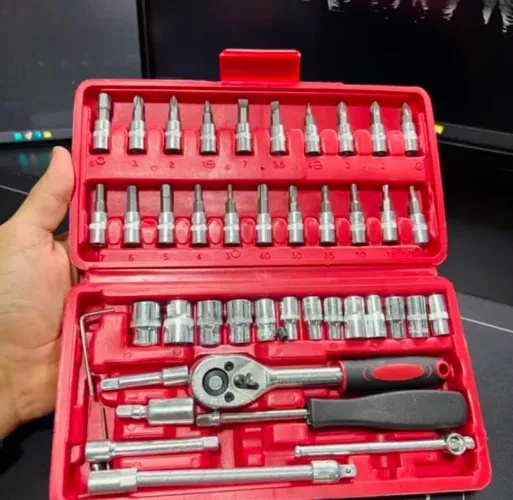 Maleta de Ferramentas Completa 46 Peças - Nova