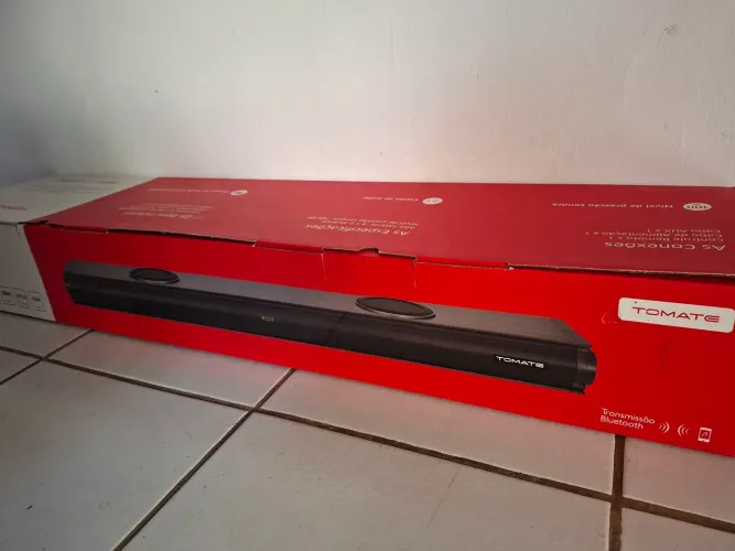 Soundbar tomate 2..2 com subwoofer ativo