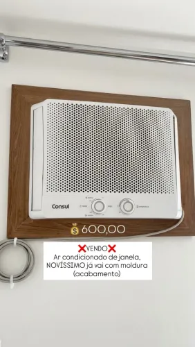 Ar condicionado de janela novíssimo