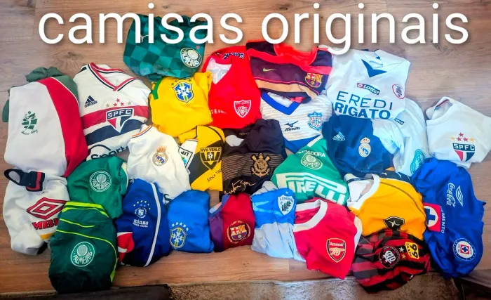 Camisa originais de futebol