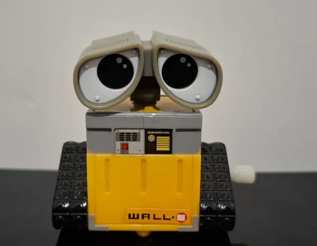 Wall-e Movin Movin Miniatura a corda Disney(Leia a descrição)