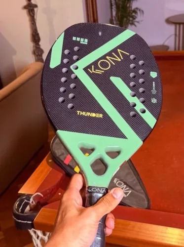 Raquete De Beach Tennis Thunder Green 2023 Kona