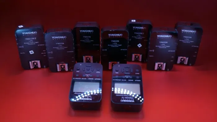 Radio flash yongnu para nikon