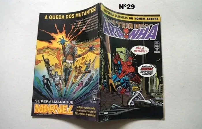 A teia do Aranha Nº29 - 1992 - Editora Abril