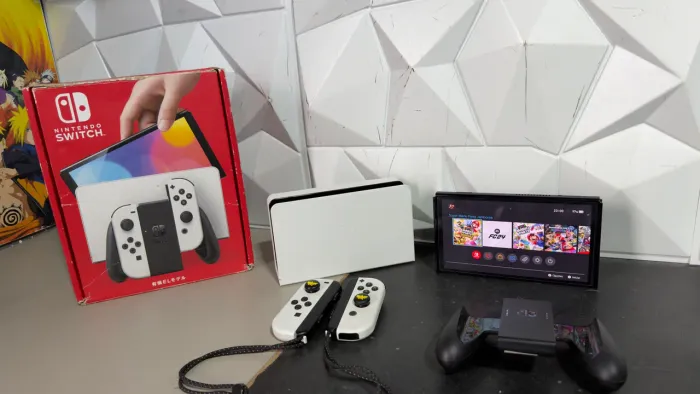 Nintendo Switch Oled Desbloqueado- 64Gb R$ 1.999 PIX