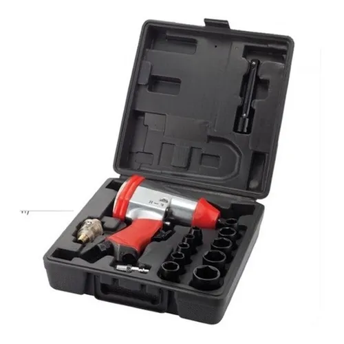 Kit Chave de Impacto 1/2 + Soquetes 17 peças - Worker