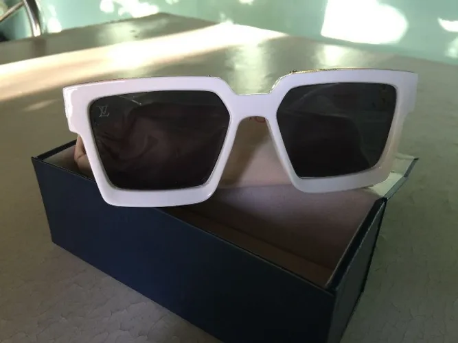 Óculos Louis Vuitton Millionaire Original Branco