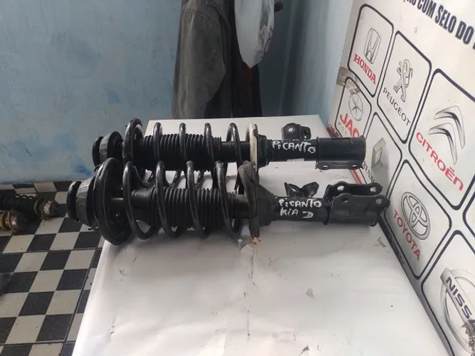 Amortecedor dianteiro Kia Picanto original completo mola batente
