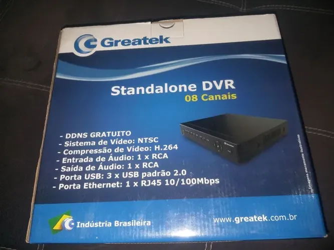 DVR GREATEK 08 canais novo na caixa 