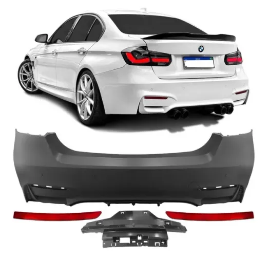 Pára-choque traseiro M3 para BMW F30 (318i 320i 328i 335i)