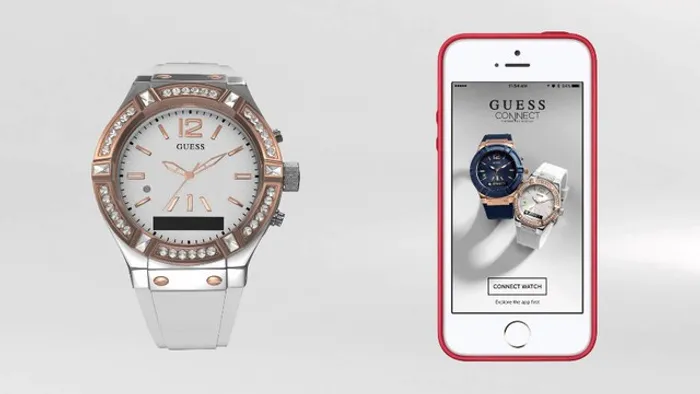 Guess Connect Bluetooth Hybrid Smartwatch Watch Read