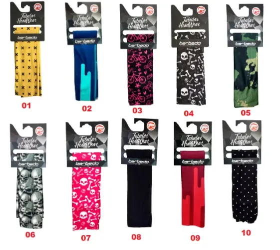 Bandana Tubular Barbedo Diversas Cores