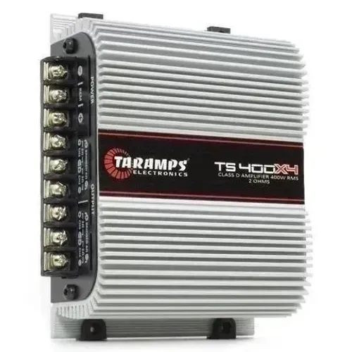 Modulo Taramps Ts400 T400 X4 Digital 400w Rms 4 Canais 2 Ohm/ Consulte