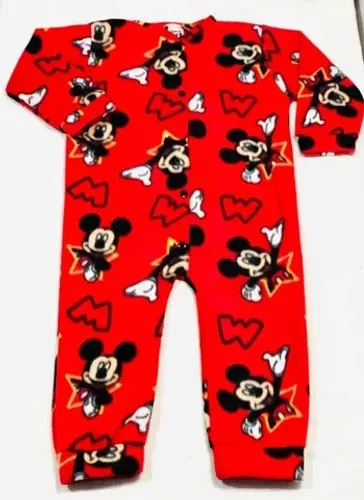 Macacão Infantil Soft Nova Coleção Mickey Mouse
