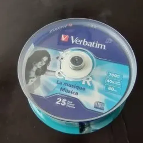 Raras mídias CD-R Audio, para gravadores desktop - pack lacrado