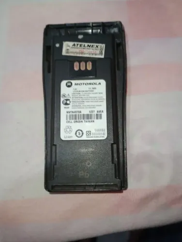 2 bateria e 2 carregador p radio motorola