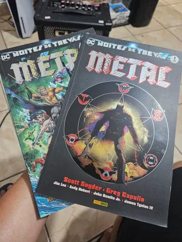 HQ Noites de Trevas Metal DC Comics vol 1 e 2 batman dc comics
