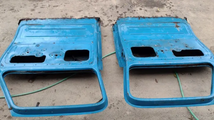 Portas de c10 d10 a10 veraneio !com detalhes de funilaria 