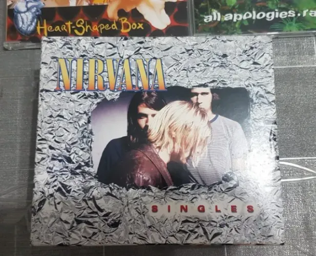 Box Singles Nirvana Importado - Usado