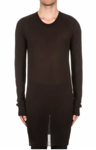 Camiseta Rick Owens Manga Longa tam M