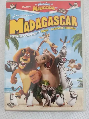 DVD Madagascar - Os Pinguins de Madagascar
