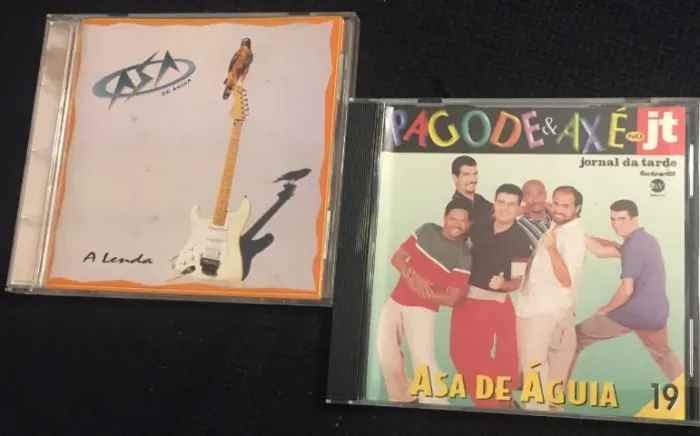 Lote 5 CDs Axé - Asa de Águia / Beijo / Timbalada
