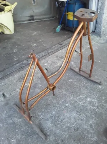 Quadro Antigo (Década 1960) Bicicleta Ergométrica Americana Schwinn