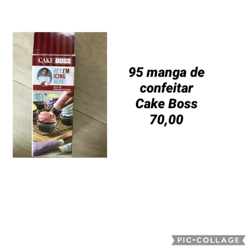 95 manga de confeitar da Cake Boss