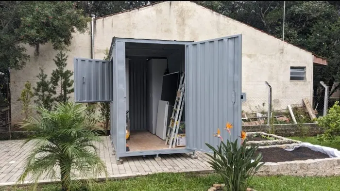 Container dispensa desmontável