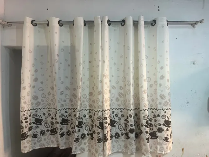Cortinas de cozinha estampa