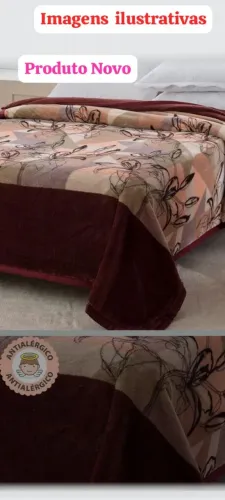 Cobertor Dyuri 1,80 x 2,20 antialérgico 