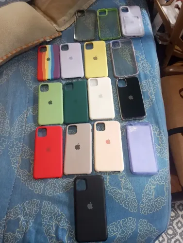 Capas para iPhone 11 pro Max ( pacote completo contendo 15 capas)