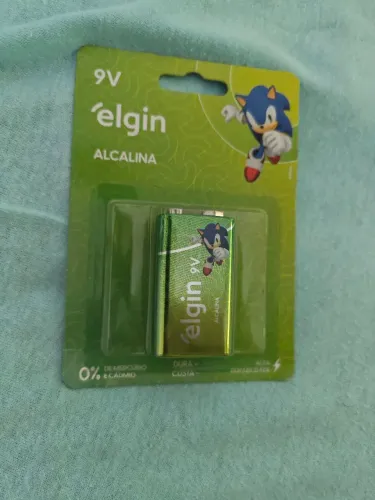 Bateria 9V da Elgin 