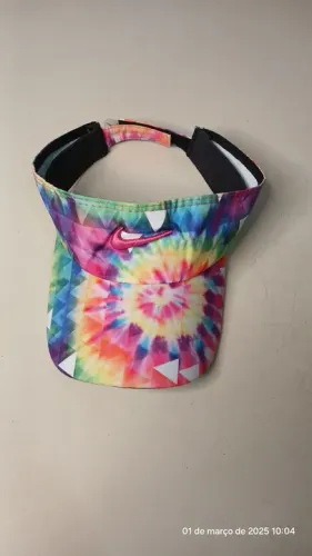 Viseira Tie Dye - Usado