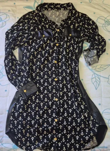 Camisa Feminina Manga Longa Ancora