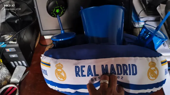 ALMOFADA BANDEJA REAL MADRID