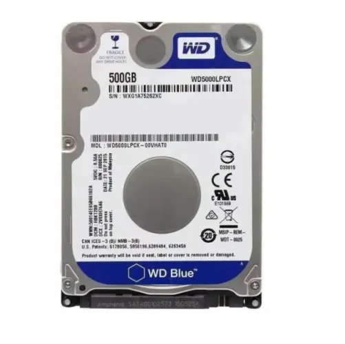 10 HD´S 500 GB SLIM - NOVISSIMOS COM GARANTIA WD BLUE VIDEO GAME - JOGOS BACKUP DADOS